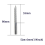 1/4In 6Mm High Carbide Steel Burr Bits 4