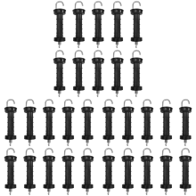 10 PCS Gate Handle for Electric Fence, Insulated Spring Tension