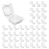 100 Count Hinged Clamshell Takeout Tray for Dessert, Cakes, Salads 1