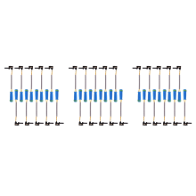 10 Pcs Brake Pad Line Brake Pad Wear Sensor for