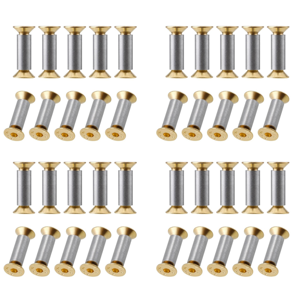 10 Packs Knife Handle Screws Rivets Bolts Fasteners 4711600359349
