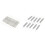 10 Pcs Wire Wound Ceramic Cement Resistor 2 Ohm 10W Watt 1