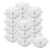 100 Count Hinged Clamshell Takeout Tray for Dessert, Cakes, Salads 2