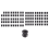 100 pezzi Supporti a clip LED da 5 mm in plastica nera per montaggio su pannello 3