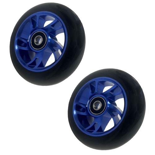 100mm Aluminum Hub Stunt Scooter Wheels Set 2pcs