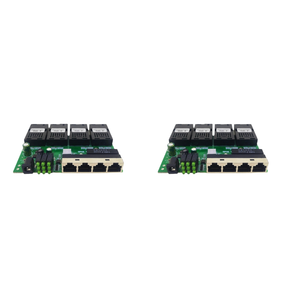100M Reverse Poe Fast Ethernet Fiber Switch Optical Media Converter 4711600364022