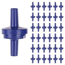 100Pcs/Lot Aquarium Non-Return OneWay Check Valve CO2 Air Line Fish
