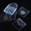 100Pcs Single Pocket Coin Flip,2Inch Individual Clear Plastic Sleeves 2