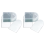 100Pcs Single Pocket Coin Flip,2Inch Individual Clear Plastic Sleeves 1