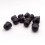 10Pcs Longboard Skateboard Bushings Conical Cylinder Bushing Black 2