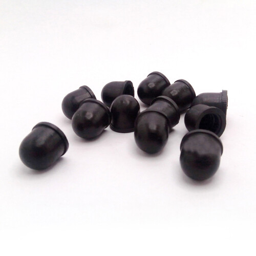 10Pcs Longboard Skateboard Bushings Conical Cylinder Bushing Black 1
