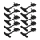 10PCS Adjustable Plastic Sign Holder,Clip-on Style Double Head 1