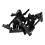 10PCS Adjustable Plastic Sign Holder,Clip-on Style Double Head 3