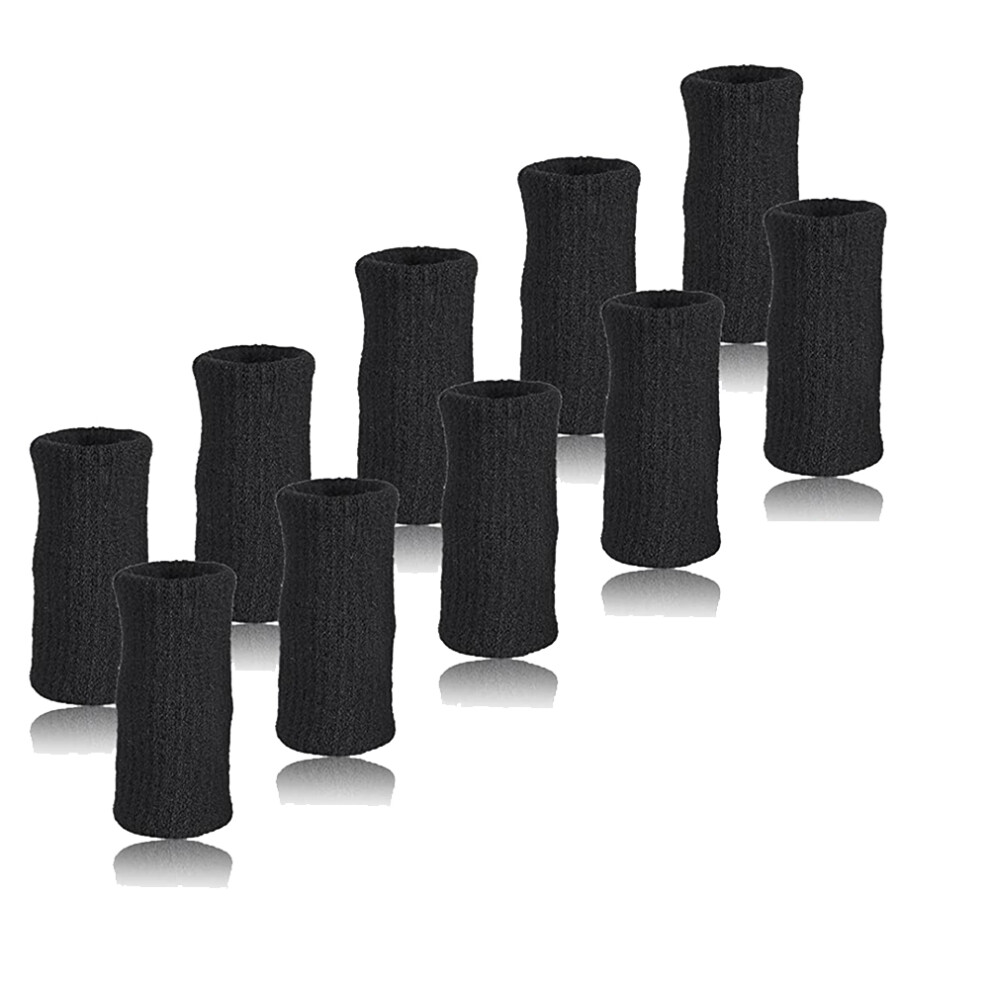 10Pcs Finger Brace Splint Sleeve Thumb Support Protector