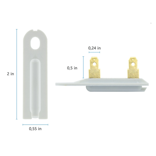 10PCS Fusível térmico para secadora 3392519 para 1