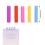 10pcs Assorted Colors Reusable Silicone Straws Tips Covers 5