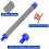 10Pcs 60 Mesh Airless Paint Push on Type, for SG2 SG3 7