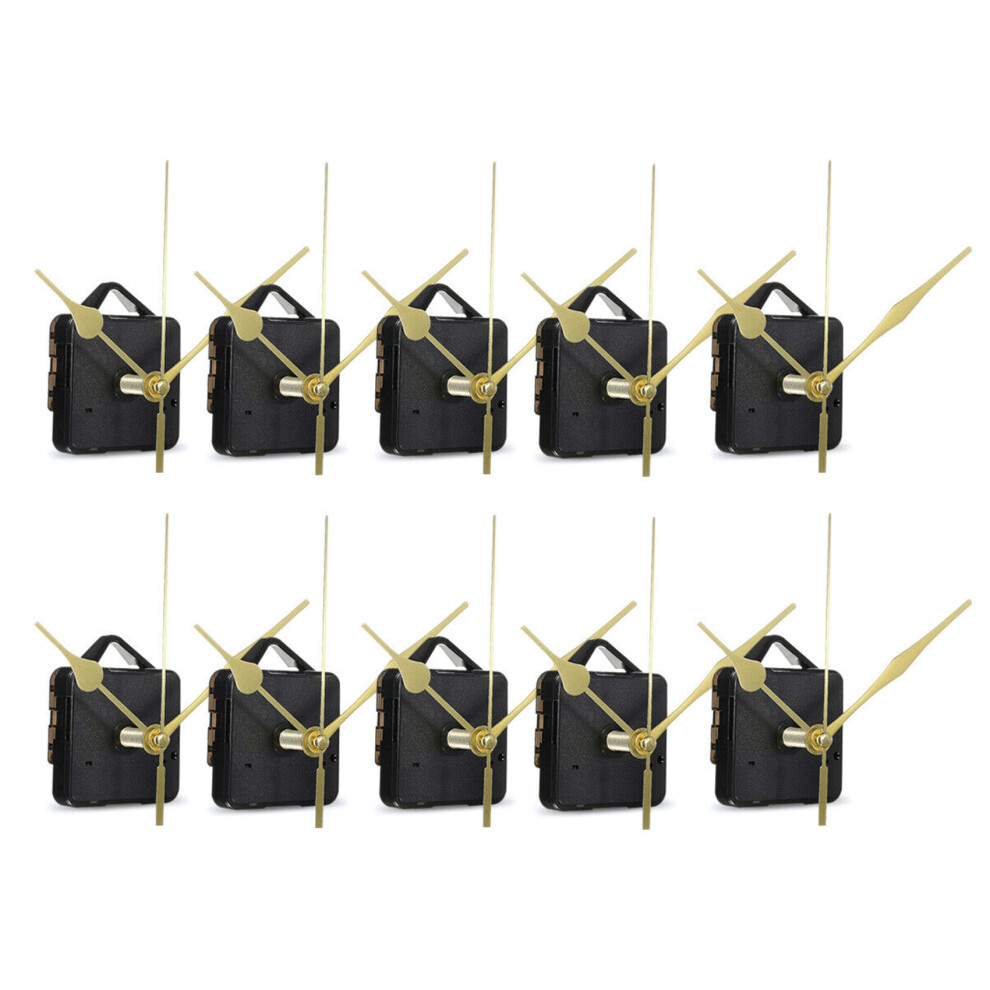 10Pcs DIY Movement Quartz Clock Movement Mechanism Repair Tools
