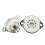10PCS Chassis Mount 9pin Ceramic Vacuum Tube Socket Base 4