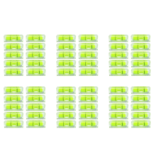 10Pcs Bubble Spirit Level 10X10X29mm Square Levels for Wall Frames