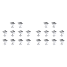 10Pc Adjustable Solar Panel Bracket Clamp for Solar Panel System 30mm