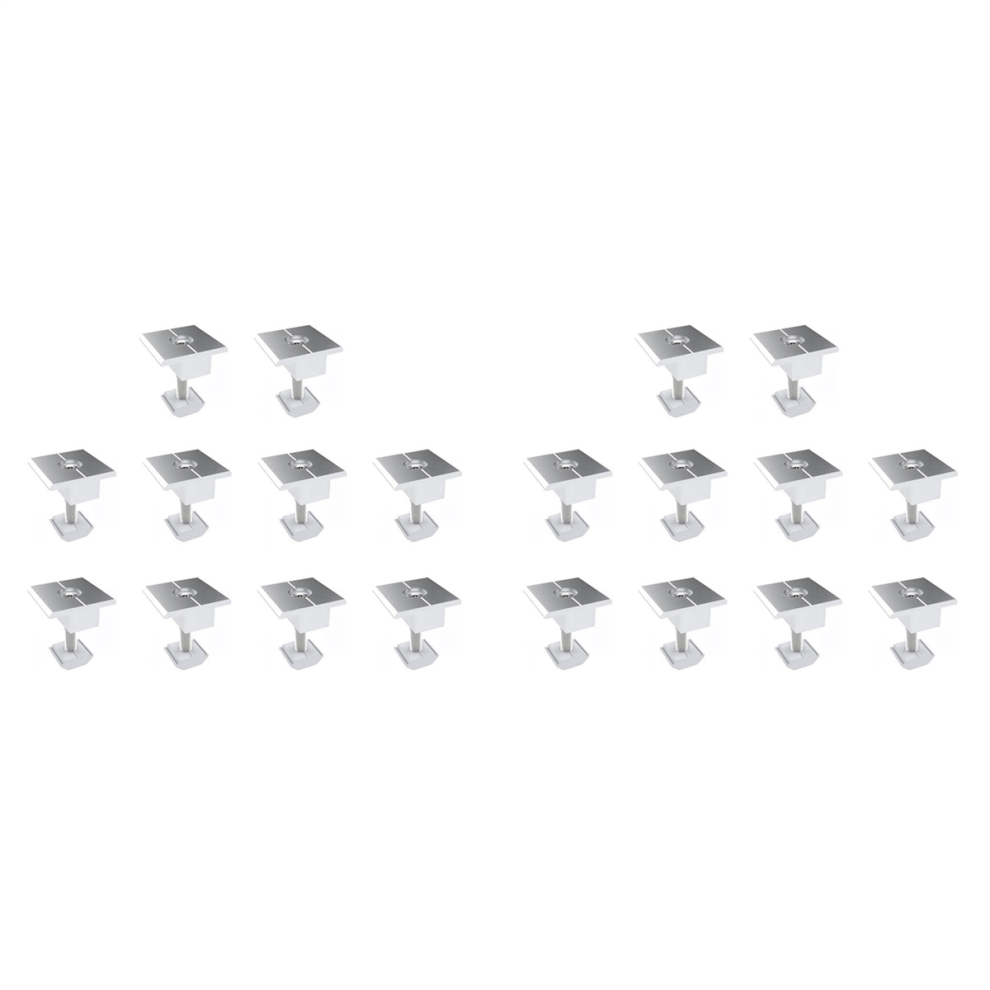 10Pc Adjustable Solar Panel Bracket Clamp For Solar Panel System 30Mm 4712314150581
