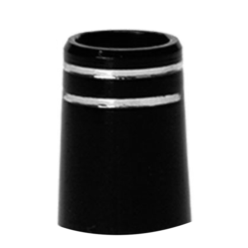 10pcs Golf Ferrule with Double Chrome Ring : 9.5x19x13.6mm 2