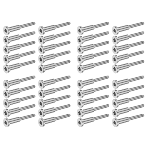 10Pcs Cable Railing Kit, Swage Stud End for Cable Railing