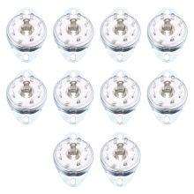 10 peças 8PIN K8A Soquete de tubo octal Base de válvula de cerâmica