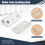 10Pcs Silver Tone Metal Right Angle Drawer Lock Strike Plate 4