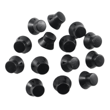 12 peças de pontas de reposição para chuteiras de futebol de 13 mm para chuteiras com rosca de 5 mm