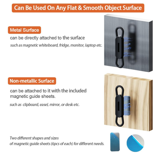 12 Pack Magnetic Pencil Holder Silicone Pen Holder for Refrigerator 1