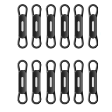 12 Pack Magnetic Pencil Holder Silicone Pen Holder for Refrigerator