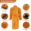 120cm Welding Apron Flame Retardant Welder Leather Fire- 4