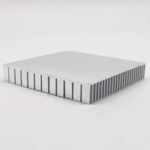 120mm Heating Panel Heat Sink Aluminum CPU Power Amplifier Radiator B 1