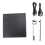12.7mm DVD Enclosure USB 2.0 DVD/CD-ROM Case for Laptop Desktop PC 3