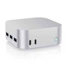 Minicomputador N150-12G de 12ª geração com três saídas de tela para desktop