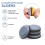 12Pcs Kitchen Appliance Sliders for Counter, Adhesive Sliding 4
