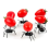 12Pcs Ant Toothpicks Fruit Dessert Fork, for Snack Cake Dessert 5