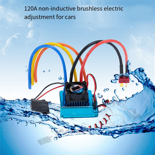 120A Sensor Big Current Speed Controller for 1/8 Car Crawler Boat 2