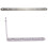 125x75mm L Shape Stainless Steel Shelf Corner Brace Angle Bracket 1