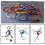 12 Rolls Colors Aluminium 1 mm in Diameter 5 Meters Long 4