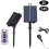 1200mAh Solar Panel Control Box Kits Lithium Battery Panel 6
