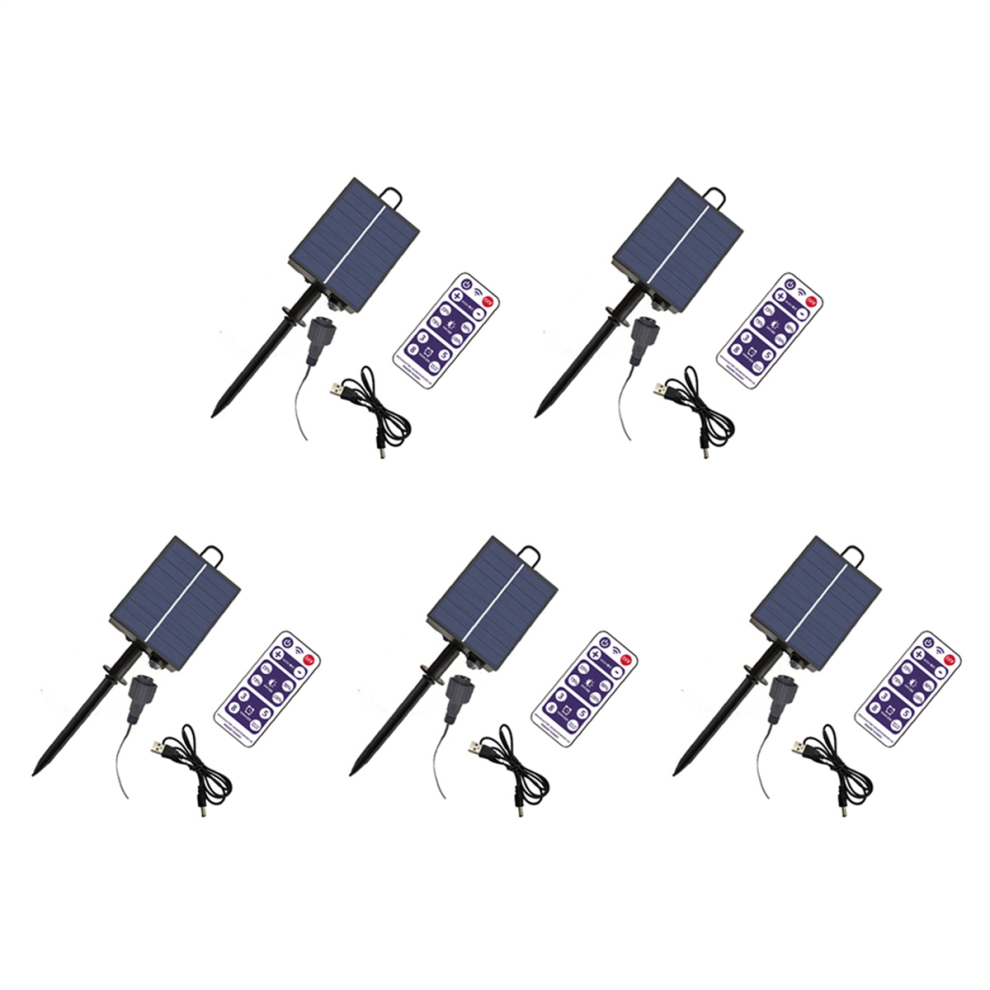 1200Mah Solar Panel Control Box Kits Lithium Battery Panel 4712314161044