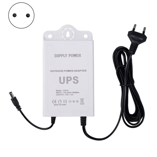 Fonte de alimentação ininterrupta 12V-2A para roteador modem WiFi EU PLUG 2