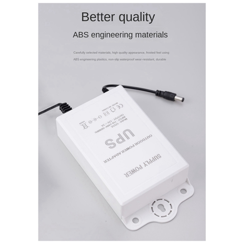 Fonte de alimentação ininterrupta 12V-2A para roteador modem WiFi EU PLUG 1