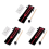 128 Hz Tuning Fork Weighted Red Tuning Fork for Healing 128Hz 1