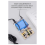 Fonte de alimentação ininterrupta 12V-2A para roteador modem WiFi EU PLUG 4