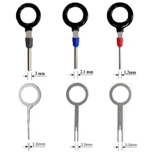 14pcs Auto Terminals Removal Key Tool Set (Silver)