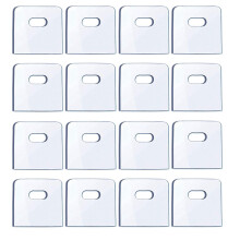Conjunto de 16/32 peças de abas transparentes para reparo de persianas verticais, persianas verticais